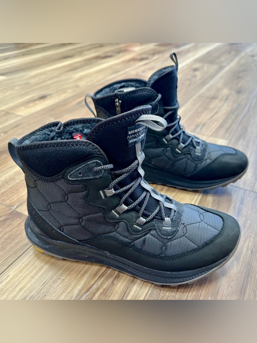 Merrell Antora 3 Thermo Primaloft 100g Insulated Waterproof Vibram Boots, 10